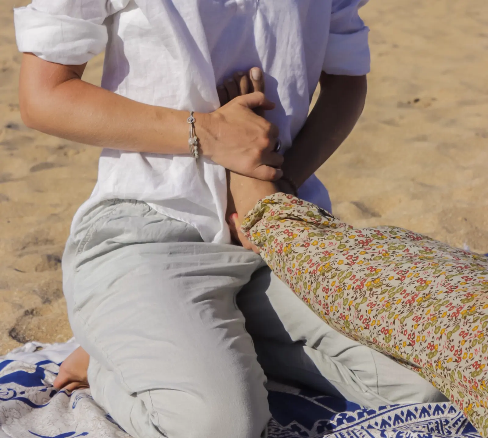 Namasstef shiatsu à la plage